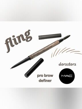 MAC Pro Brow Definer • FLING • Taupe Blonde Brow Pencil • .001 oz • New in box